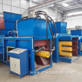 horizontal cardboard plastic bottle baling press machine